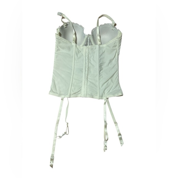 Elegant Off-White Lace Corset and Sheer corset long Sleeves bundle - Picture 9 of 10